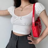 FashionKova - Dainty Doll Puff Shirt