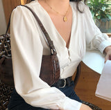 FashionKova - Swan Lantern Blouse