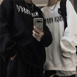 Fashionkova  Women Streetwear Harajuku Hoodies Y2K Autumn Retro Print Gothic Oversized Couple Clothes Fashion Hip-Hop High Street Sweatshirts