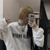 Fashionkova  Autumn Women Sweatshirts Couple Harajuku Streetwear Anime Printed Oversized Hoodies Men Y2K Hip Hop Long Sleeve Hooded Pullovers
