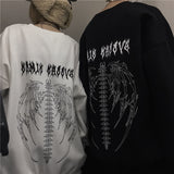 Fashionkova  Autumn Women Sweatshirts Couple Harajuku Streetwear Anime Printed Oversized Hoodies Men Y2K Hip Hop Long Sleeve Hooded Pullovers