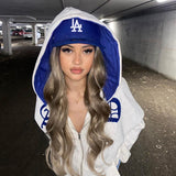 Fashionkova  Y2k Zip Up Hoodies Women Autumn Winter Grunge Goth Letter Print Oversized Jackets Harajuku Hip-Hop Streetwear Hooded Sweatshirts