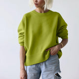 Fashionkova  Winter Warm Knitted Cashmere Sweaters Women Autumn Loose Solid Basic Pullovers Ladies Soft Casual Outwear Female Jumpers