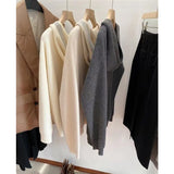 Fashionkova  Fashion Age-Reduction Glitter Hooded Cashmere Knitwear Women Fall/Winter New Loose Slimming Wool Hoodie
