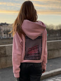 Fashionkova  Back Pattern Graphic Hoodies Woman Hooded Pockets Cotton Cozy Sweatshirts Pullovers Femme Vintage Rock Hoodie