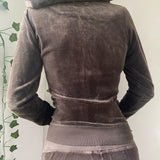 Fashion Women's Sweatshirt Loose Coat Long Sleeve Hooded Rhinestone Butterfly Spring Street Vintage Casual Short Zipper Coat Y2k