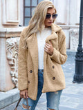 Fashionkova  2022 Autumn Winter Teddy Coat Women Faux Fur Coat Female Oversized Teddy Jacket Ladies Outerwear Overcoat Thick Warm Plush Coats