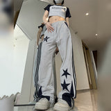 FashionKova - Vintage Star Print Sweatpants